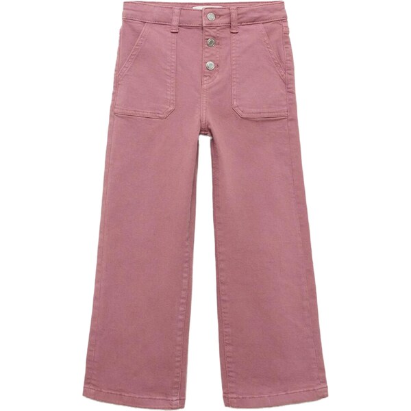 MANGO KIDS Džínsy UTILITY1 staroružová 65577006
