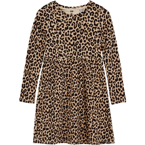 WE Fashion Šaty svetlohnedá / čierna 65882886