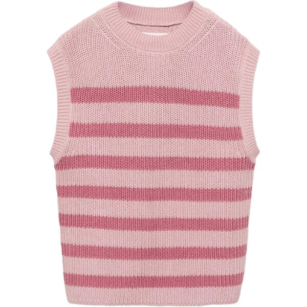 MANGO KIDS Sveter MATILDA ružová / tmavoružová 65656088