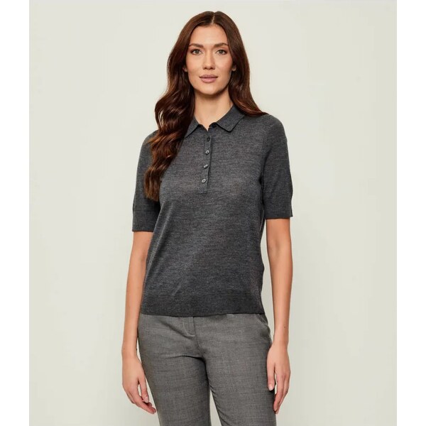 BOSS BLACK Vlnené polo tričko Fidenka | regular fit 64846980