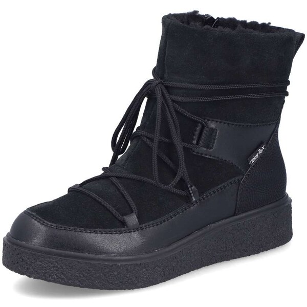 Dámska členková obuv RIEKER Y0051-00 čierna W5 64849084