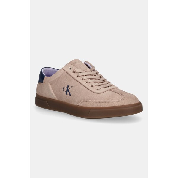 Kožené tenisky Calvin Klein LOW PRO CUPS LACE UP 64882668