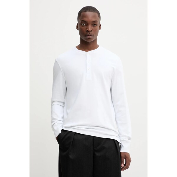 Bavlnené tričko s dlhým rukávom Filippa K 64857892