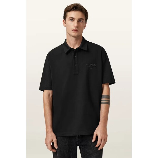 Bavlnené polo tričko AllSaints XANDER 64857899