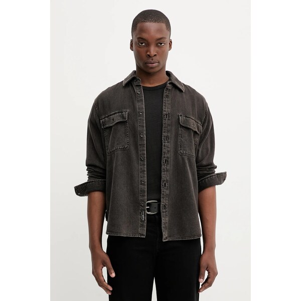 Rifľová košeľa Rag & Bone 64858006