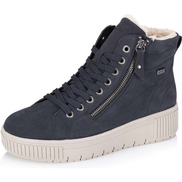 RIEKER Dámska členková obuv REMONTE D3B71-14 modrá W5 64858770