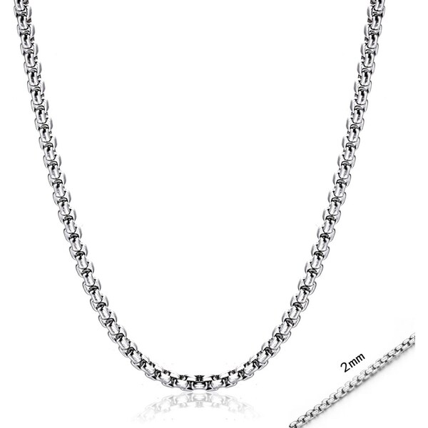 Lindas Jewelry Náhrdelník - Retiazka Veneziana 2mm chirurgická oceľ 64860254