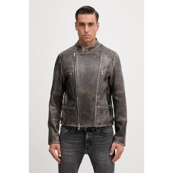 Kožená bunda Michael Kors 64860477