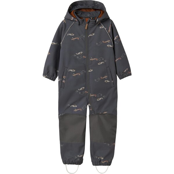 NAME IT Funkčný komplet NMMAlfa08 sivá / tmavošedá / tmavosivá 64865942