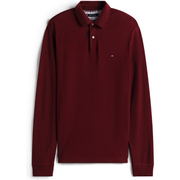 TOMMY HILFIGER Tričko 1985 burgundská 64865998