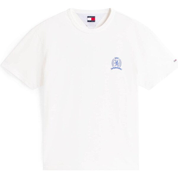 Tommy Jeans Tričko PLAY nebielená / modrá / červená 64866006