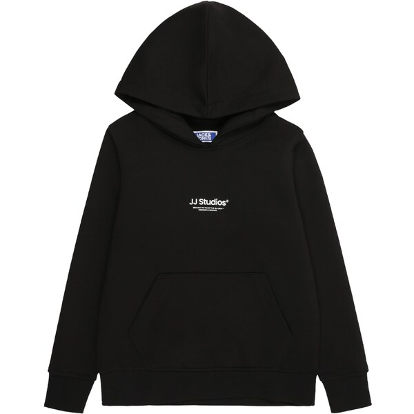 Jack & Jones Junior Sveter JJESoho čierna / biela 65658869