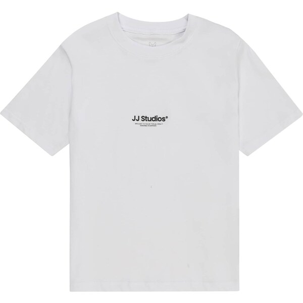 Jack & Jones Junior Tričko JJESOHO čierna / biela 64996770