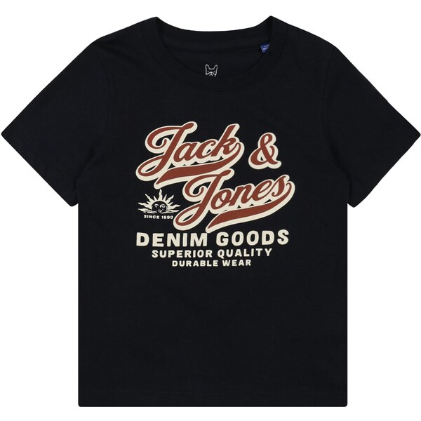 JACK & JONES MINI Tričko tmavomodrá / hrdzavohnedá / biela 65659023