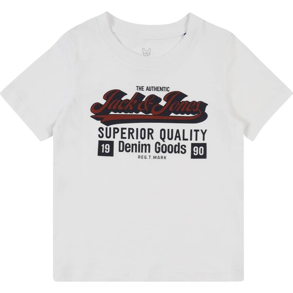 JACK & JONES MINI Tričko červená / čierna / biela 65659018