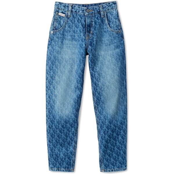 Calvin Klein Jeans Džínsy Barrel modrá denim / svetlomodrá 66008605