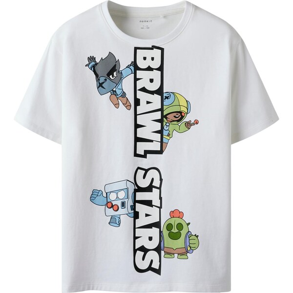 NAME IT Tričko NKMJOK BRWLST svetlomodrá / zelená / čierna / biela 64866162