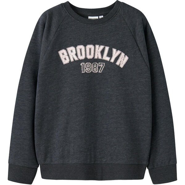 NAME IT Mikina NKFVEDA béžová / čierna 64866177