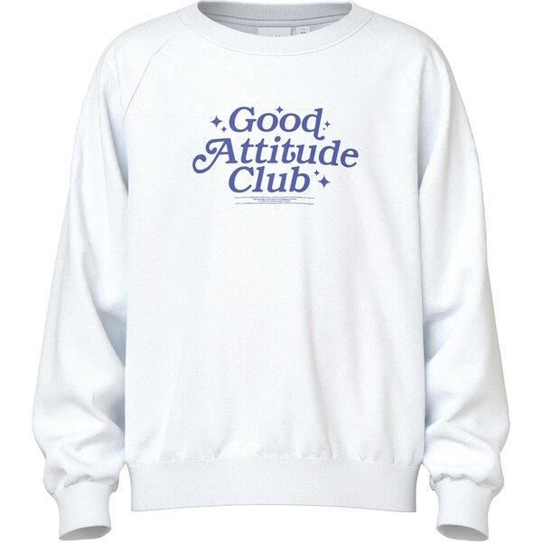 NAME IT Mikina NKFVEDA modrá / biela 64866176