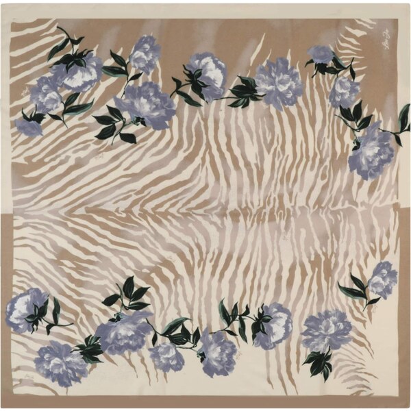 Liu Jo Šál ECS béžová / tmavobéžová / tmavomodrá / jedľová 65731265