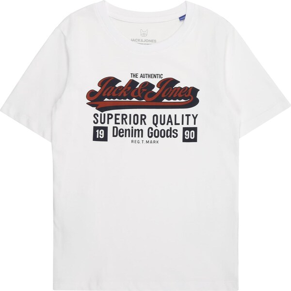 Jack & Jones Junior Tričko červená / čierna / biela 64996786