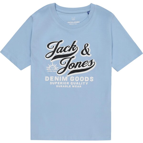 Jack & Jones Junior Tričko svetlomodrá / čierna / biela 64996784