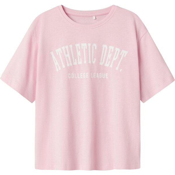 NAME IT Tričko NKFLAISA ružová / biela 65659224