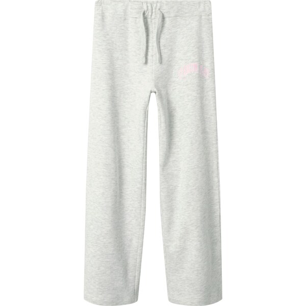 NAME IT Nohavice svetlosivá / ružová 65559007