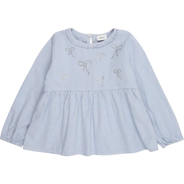 s.Oliver Blúzka svetlomodrá / strieborná / biela 65658980