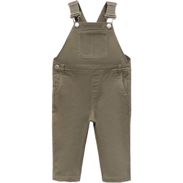 MANGO KIDS Nohavice na traky DELOS olivová 65292664