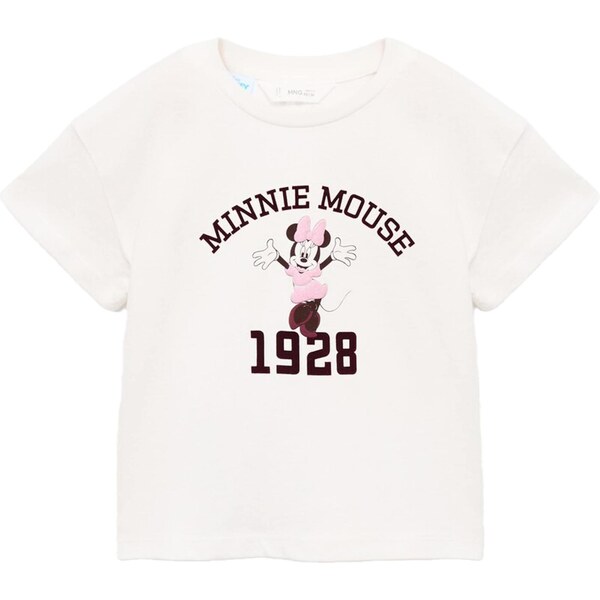 MANGO KIDS Tričko MCHEER ružová / vínovo červená / tmavočervená / 65886302