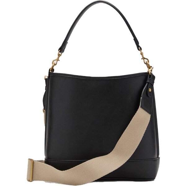 MANGO Kabelka na rameno Isolda čierna 65707486