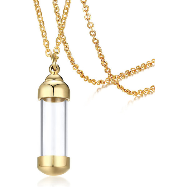 Lindas Jewelry Náhrdelník Remember GLD chirurgická oceľ INH228 64874352