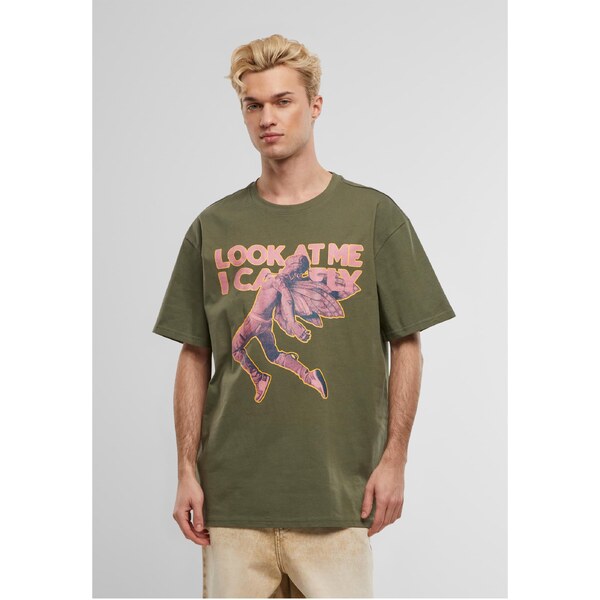 Mister Tee Look Oversize Tee olive 57100306
