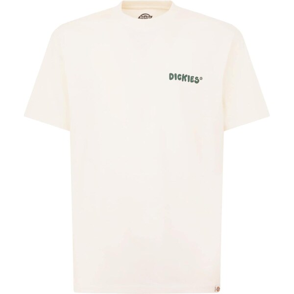 DICKIES Tričko Gordonsville zelená / biela 65655365