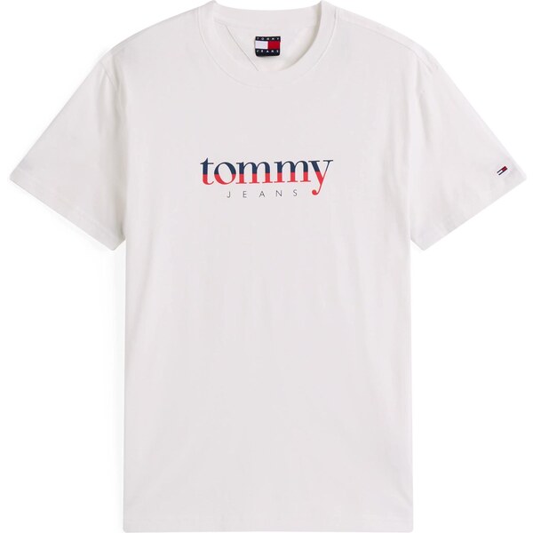Tommy Jeans Tričko nebielená / námornícka modrá / červená 64875455