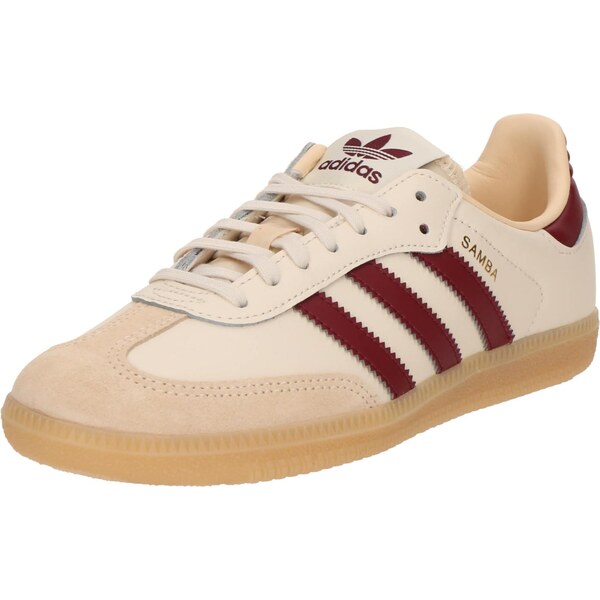 ADIDAS ORIGINALS Tenisky SAMBA farba ťavej srsti / tmavočervená / 64875587