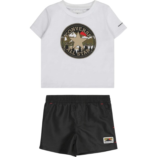 CONVERSE Set GEARED UP béžová / olivová / čierna / biela 64875596