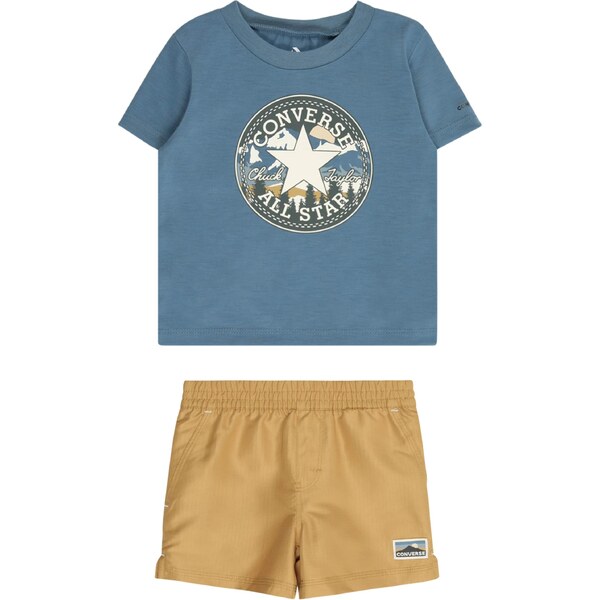 CONVERSE Set GEARED UP farba ťavej srsti / dymovo modrá / biela 64875597