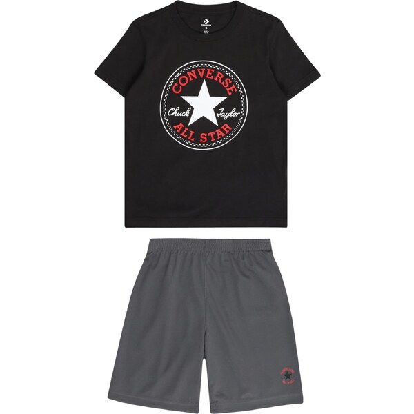 CONVERSE Set tmavosivá / jasne červená / čierna / biela 64875590