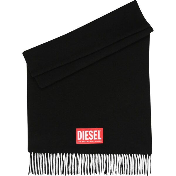 DIESEL Šál S-IMON svetločervená / čierna / biela 65283868