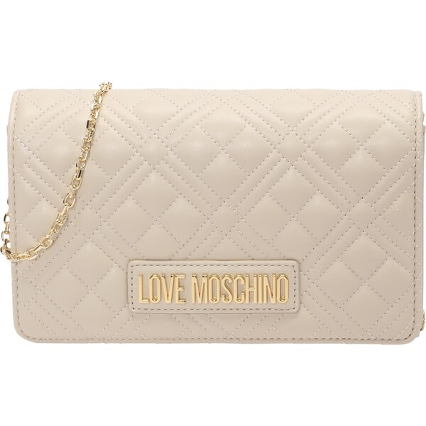 Love Moschino Listová kabelka AVORIO slonová kosť 64960619