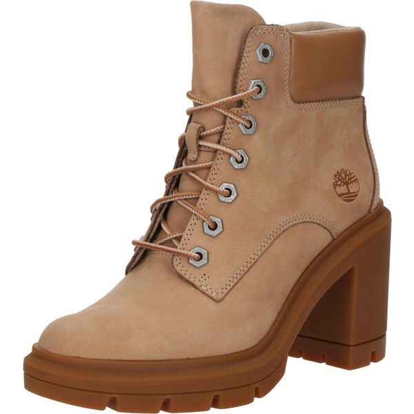TIMBERLAND Šnurovacie členkové čižmy béžová / farba ťavej srsti 64875619