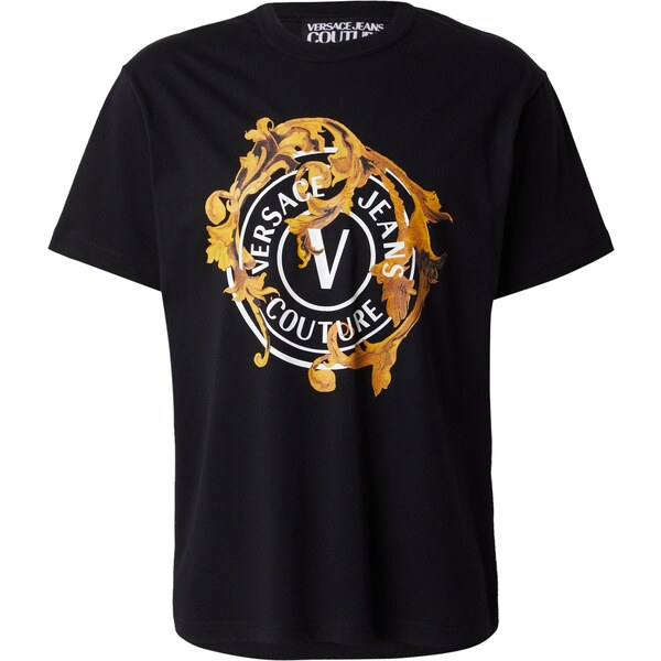Versace Jeans Couture Tričko žltá / čierna / biela 65067958
