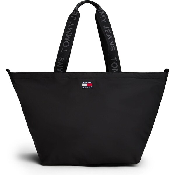 Tommy Jeans Shopper ESS červená / čierna / biela 64875421