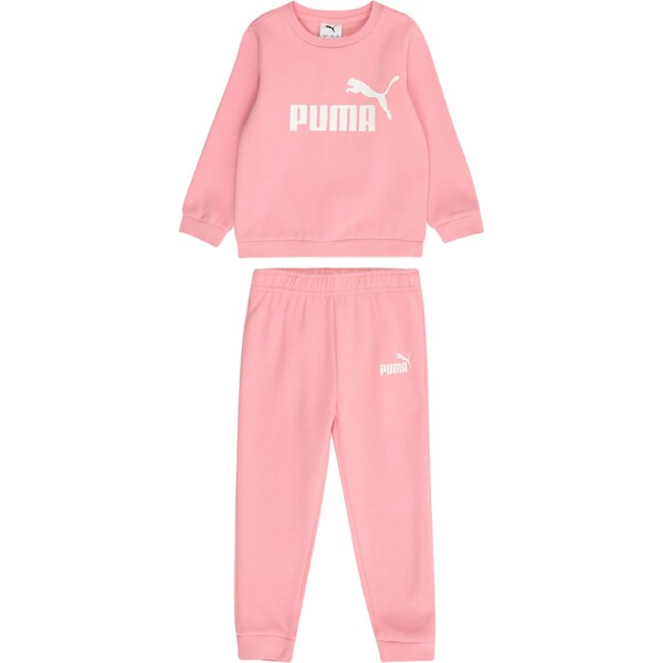 PUMA Joggingová súprava Essentials ružová / biela 65175476