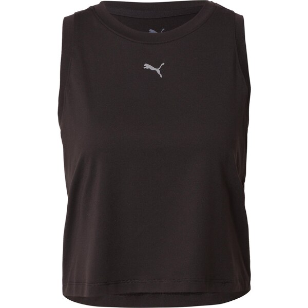 PUMA Športový top Cloudspun svetlosivá / čierna 65088694