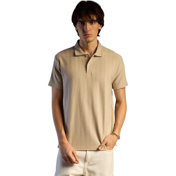 Campus Sutra Tričko béžová 64960521