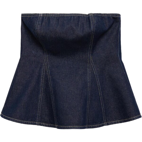 MANGO Top TONY tmavomodrá 65886357