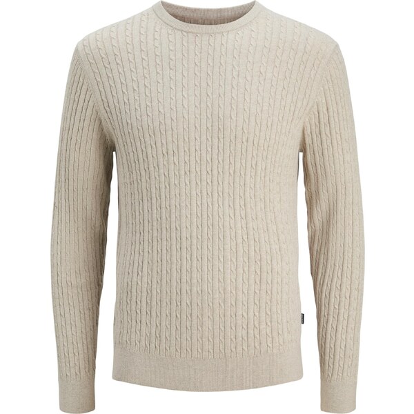 JACK & JONES Sveter JJEEMIL béžová 65657936